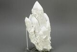 Milky, Candle Quartz Crystal Cluster - Inner Mongolia #226034-4